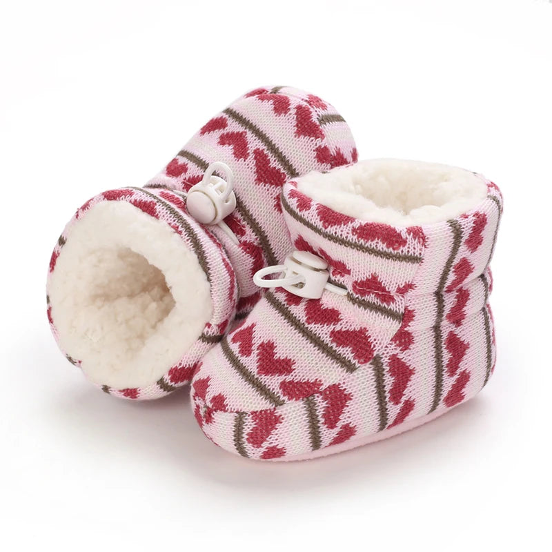 Winter Newborn Baby Cotton Booties