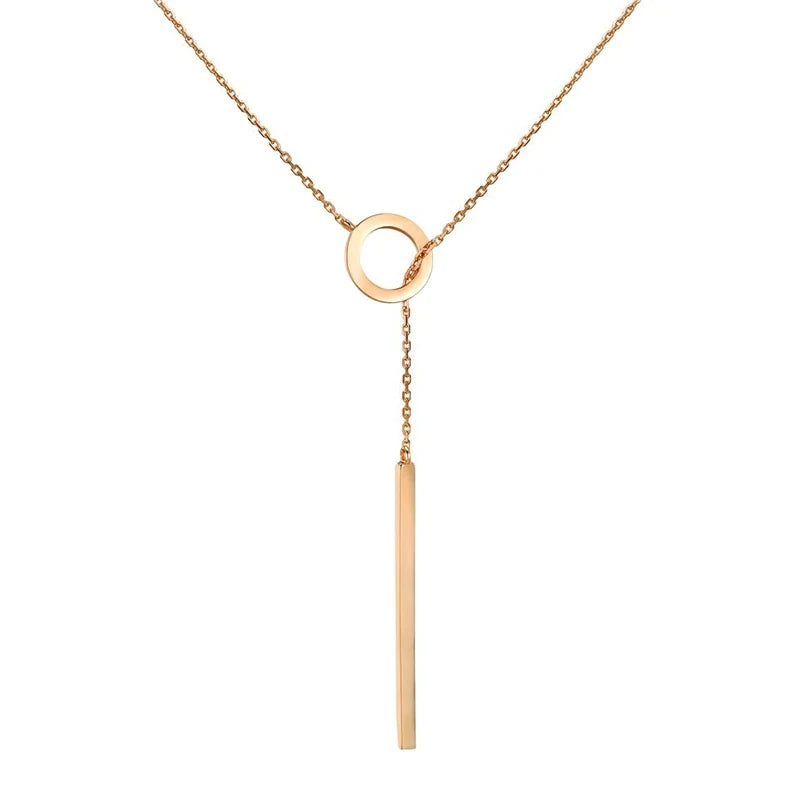 Kinel Hot Fashion Glossy Pendant Necklace