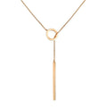Kinel Hot Fashion Glossy Pendant Necklace