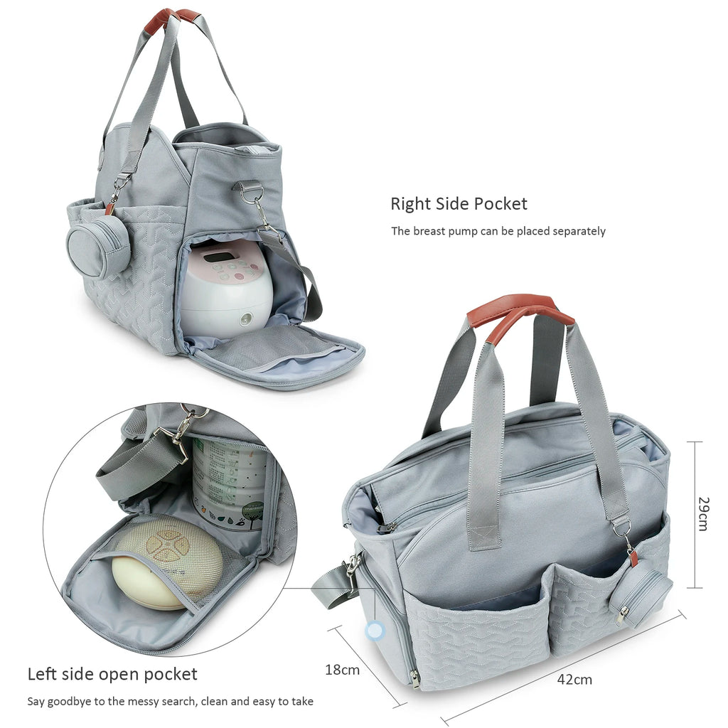 Mom & Dad Travel Bag – Diaper & Pump Tote