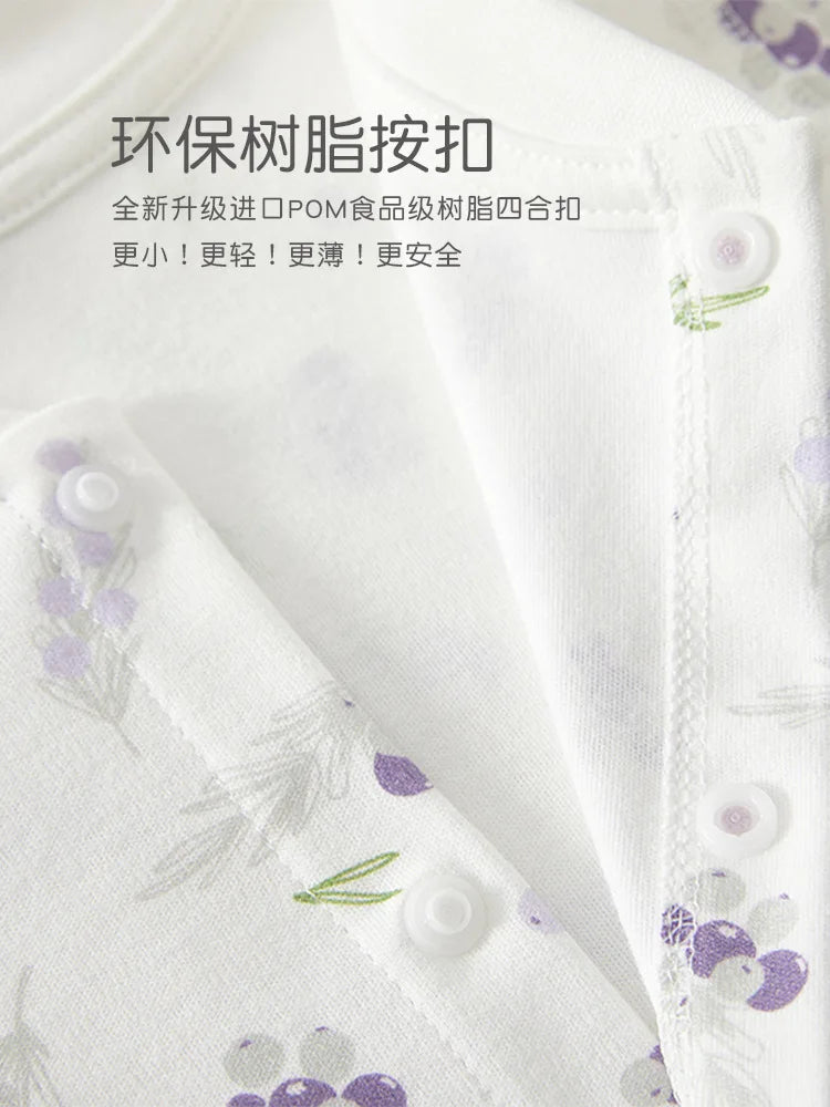 Newborn Baby Onesie, Spring/Autumn, Cotton