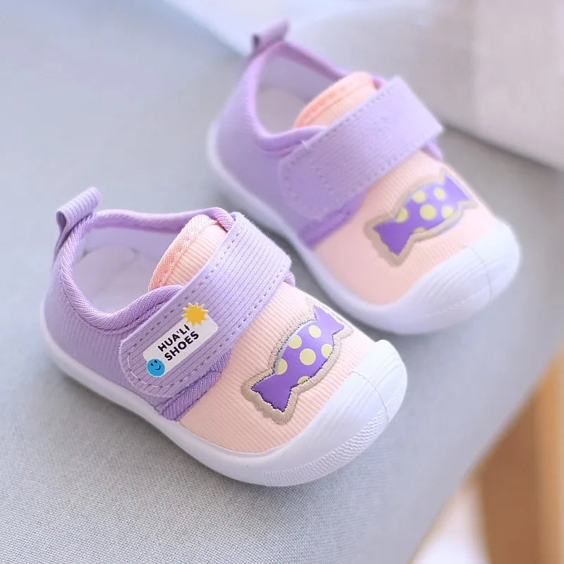 Infant Cartoon Soft-Sole Sneakers – Non-Slip Toddler Casual Shoes