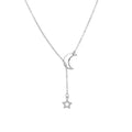 Moon Star Pendant Necklace