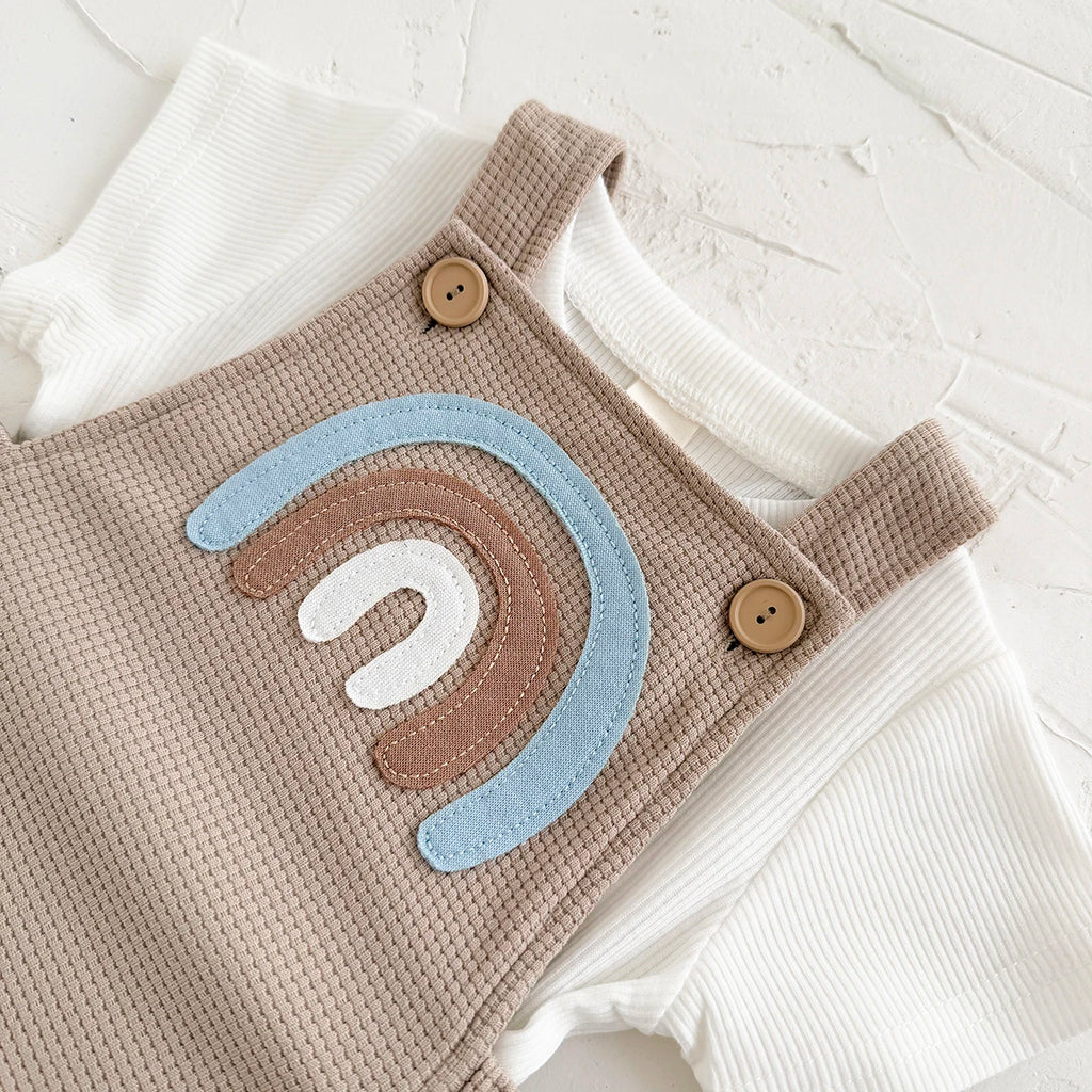 2PCS Baby Summer Set – Romper & T-shirt