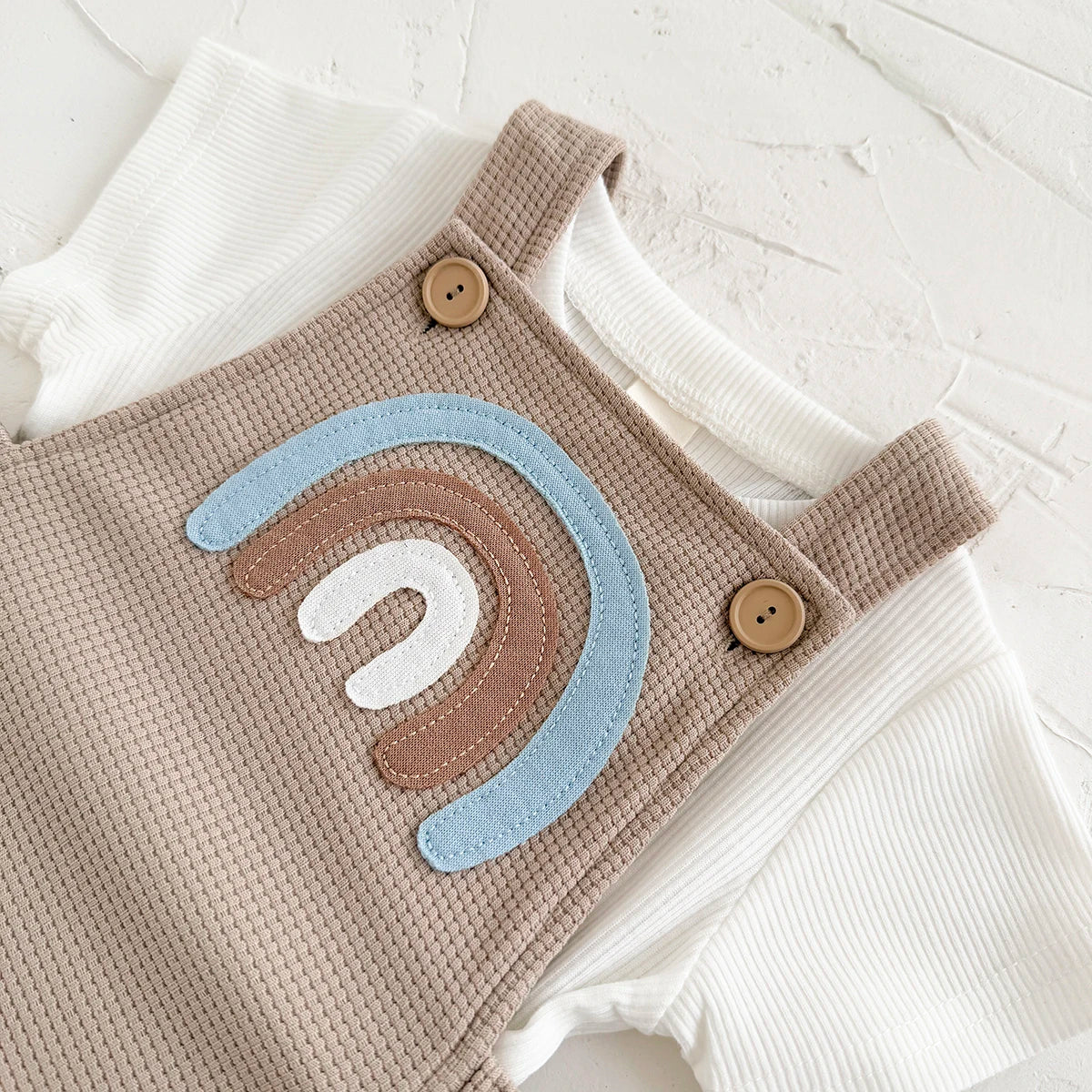 2PCS Baby Summer Set – Romper & T-shirt