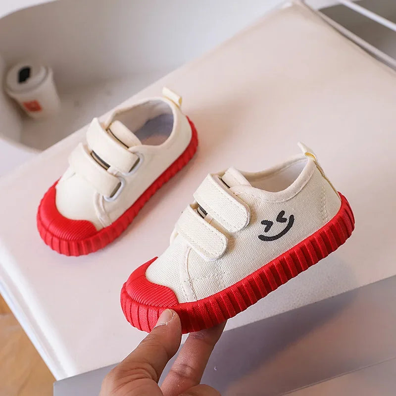 Kids’ Korean Canvas Shoes – Comfortable Casual Sneakers