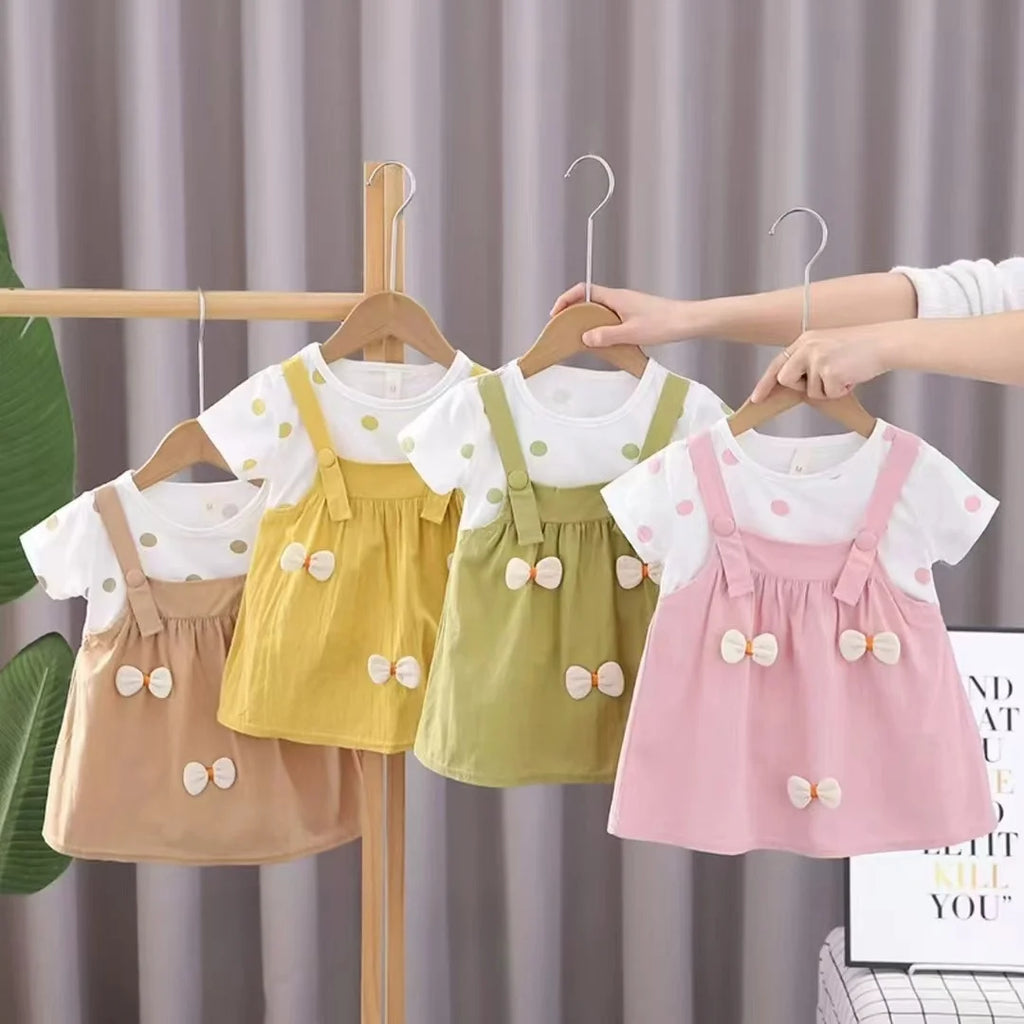 Baby Girl Summer Polka Dot Dress
