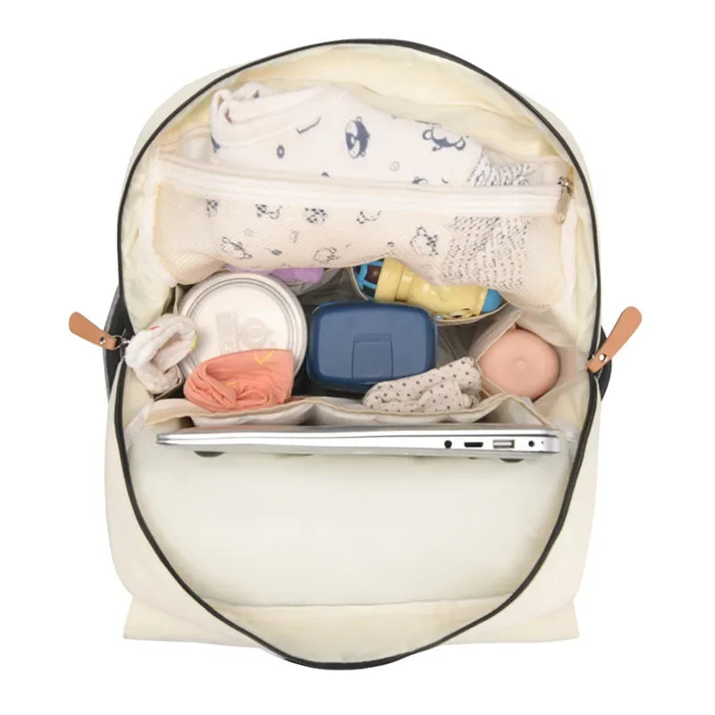 Travel Backpack for Moms – Large Capacity Waterproof Diaper & Baby Stroller Bag