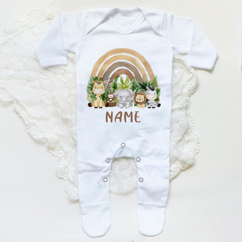 Custom Name Infant Sleepsuit