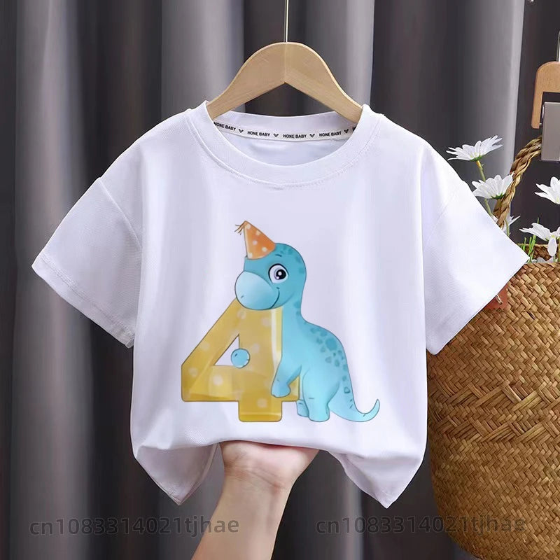 Cartoon Dinosaur Baby T-Shirt