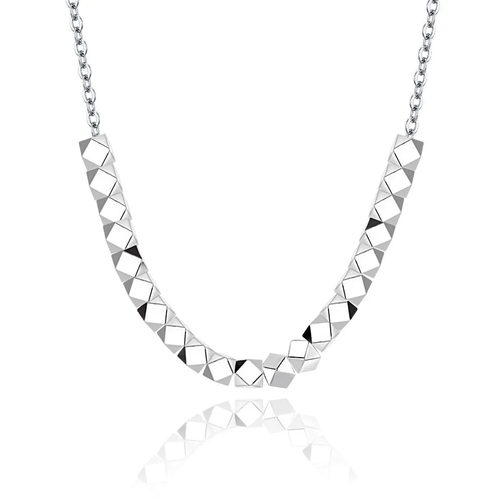 Vintage 925 Sterling Silver Irregular Bead