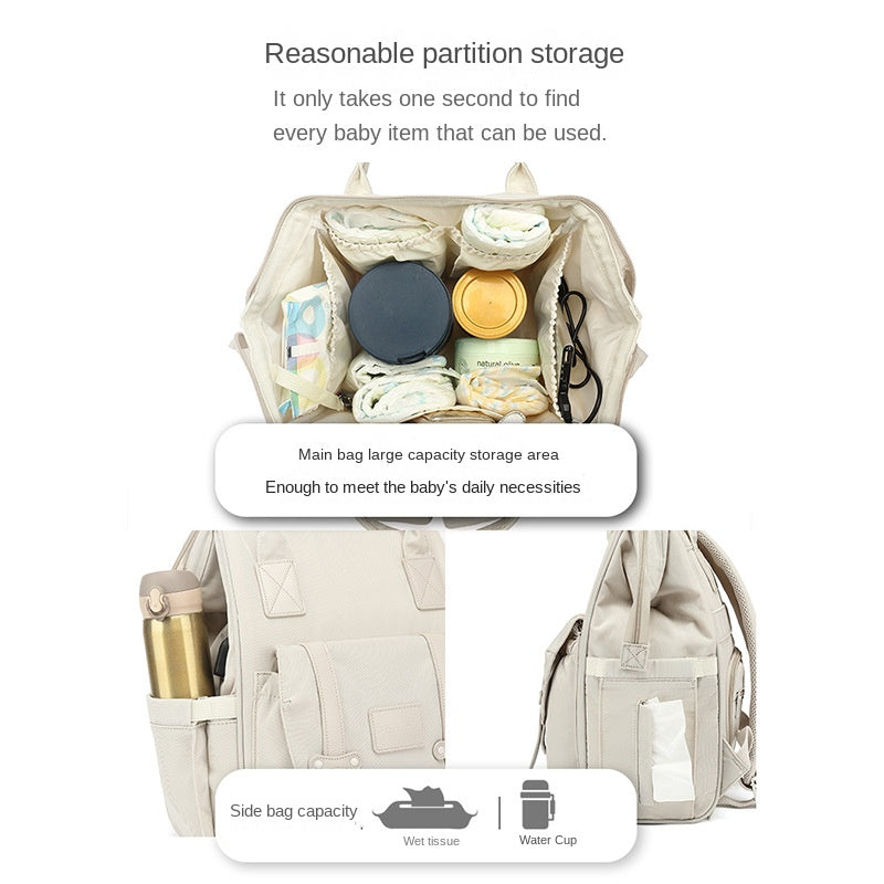 Waterproof Baby Diaper Backpack – Travel & Mommy Bag