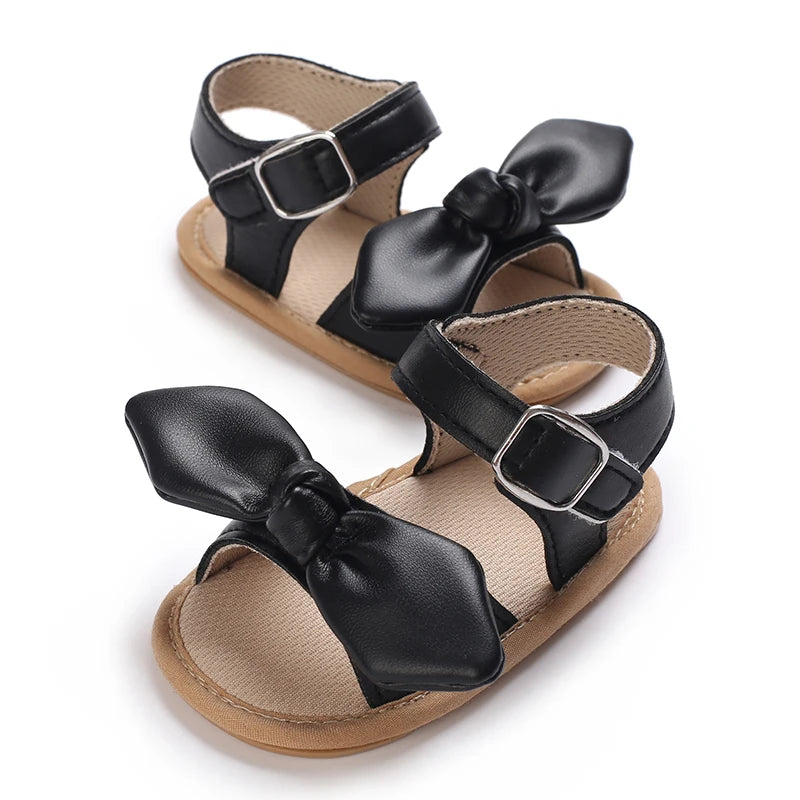Baby Summer Sandals (0–18M) – Soft Rubber Non-Slip First Walkers