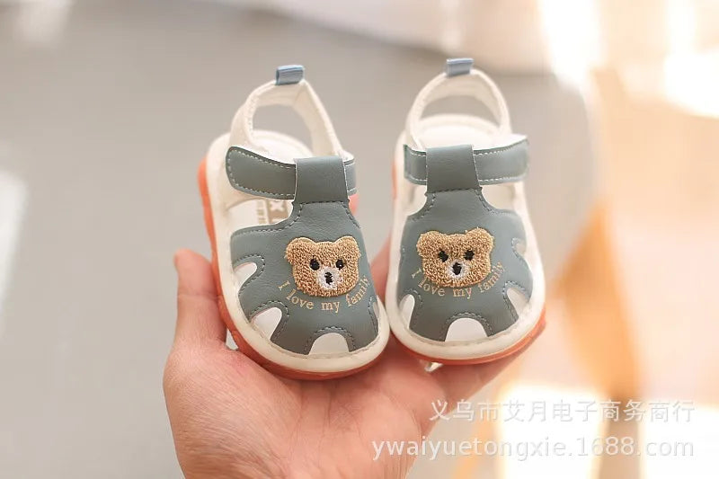 Baby Toddler Cartoon Sandals (0–2 Years)