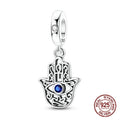 Sterling Silver Intricate Hand Shaped