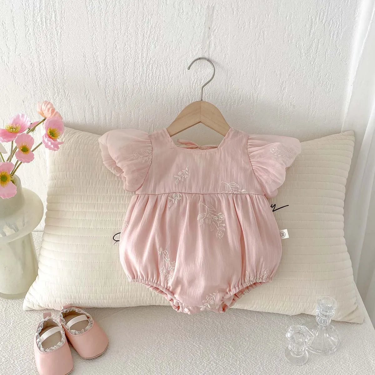 Baby Girl Summer Cotton Jumpsuit (0-2Y)
