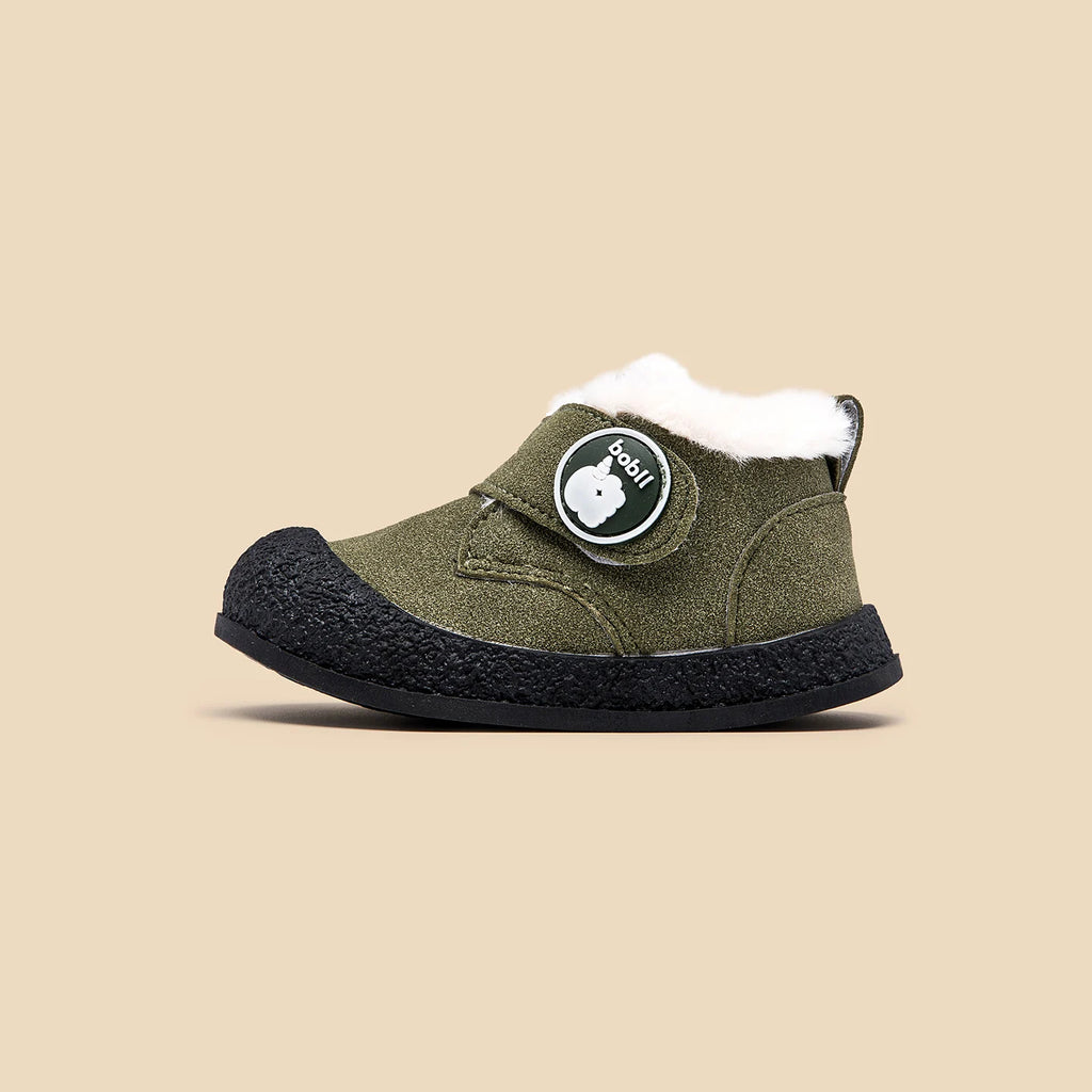 Baby Winter First-Step Shoes (0–3Y) – Fleece-Lined Outdoor Toddler Shoes