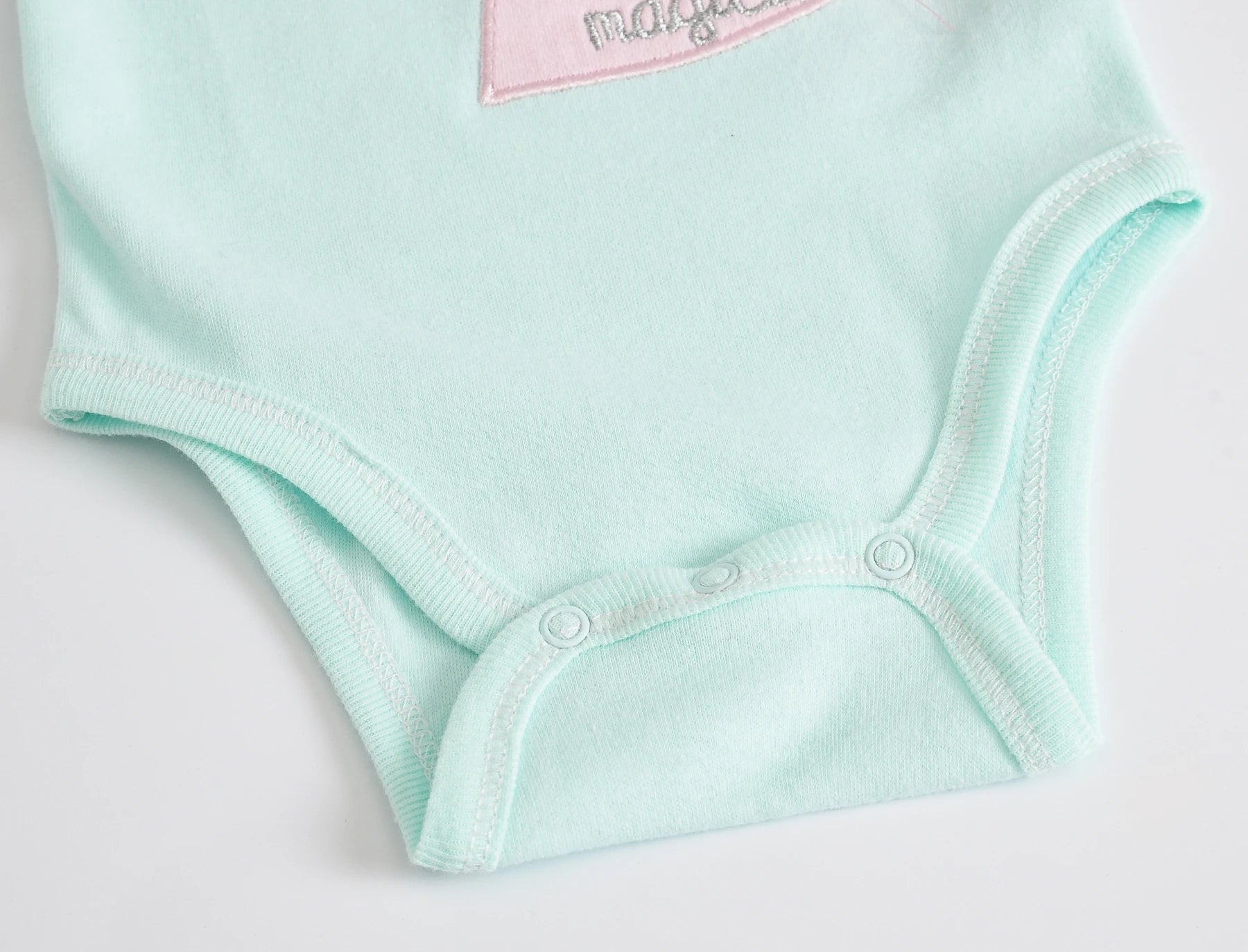 3/6PCS Baby Bodysuit Set, Cotton Short Sleeve 0–12M