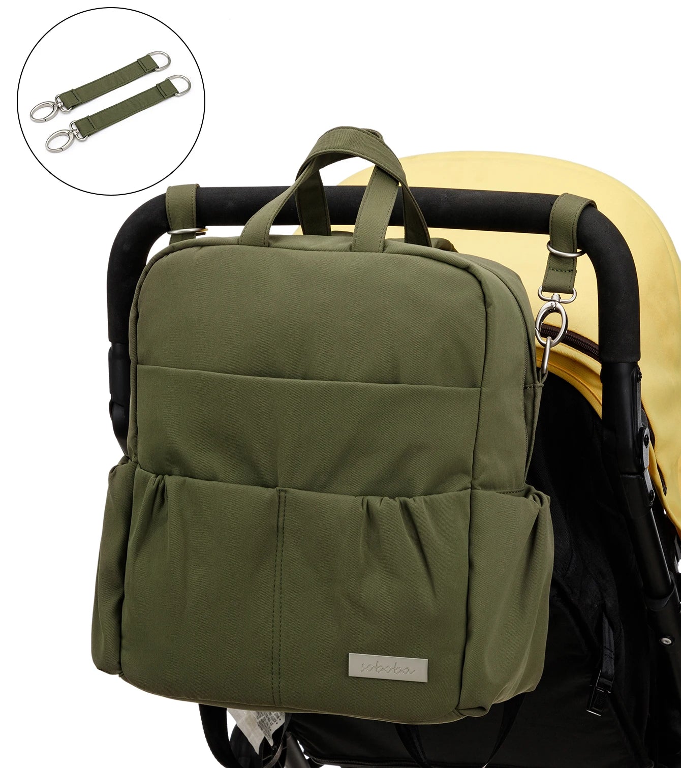 Soboba Waterproof Diaper Backpack – Large Capacity, Multi-Functional Mommy Bag for Travel & Outings