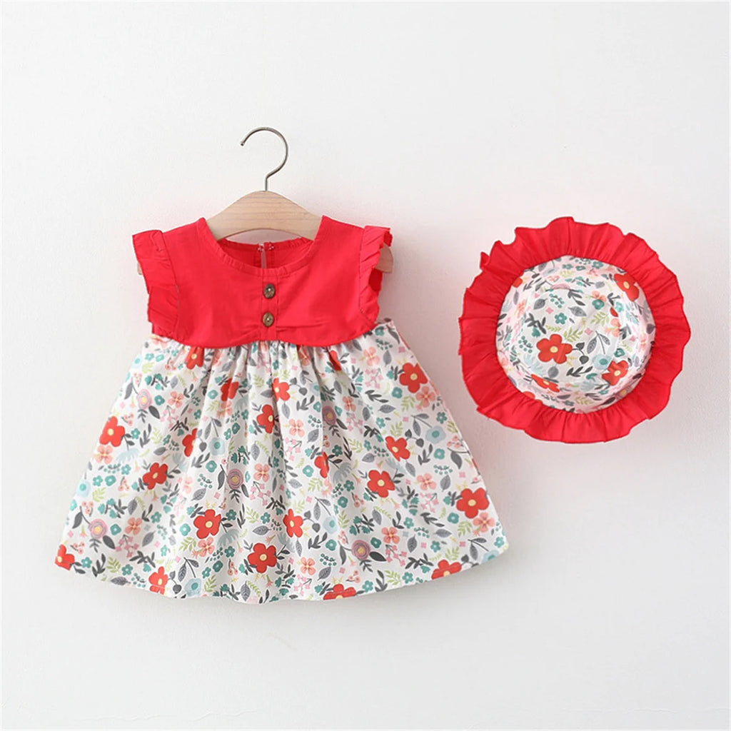 Baby Girl Summer 2-Piece Beach Set