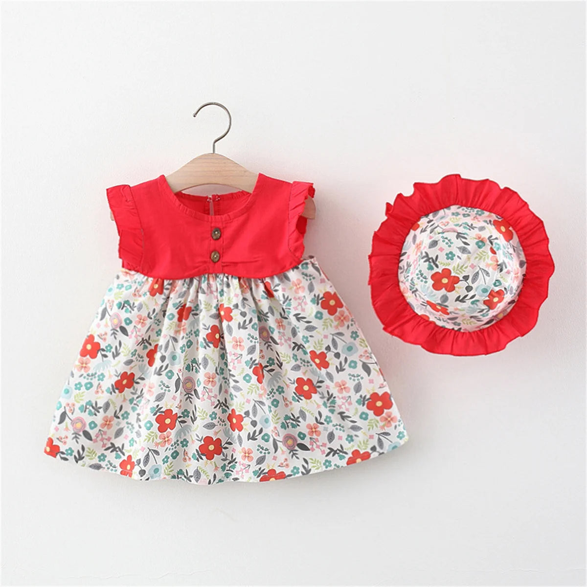 Baby Girl Summer 2-Piece Beach Set