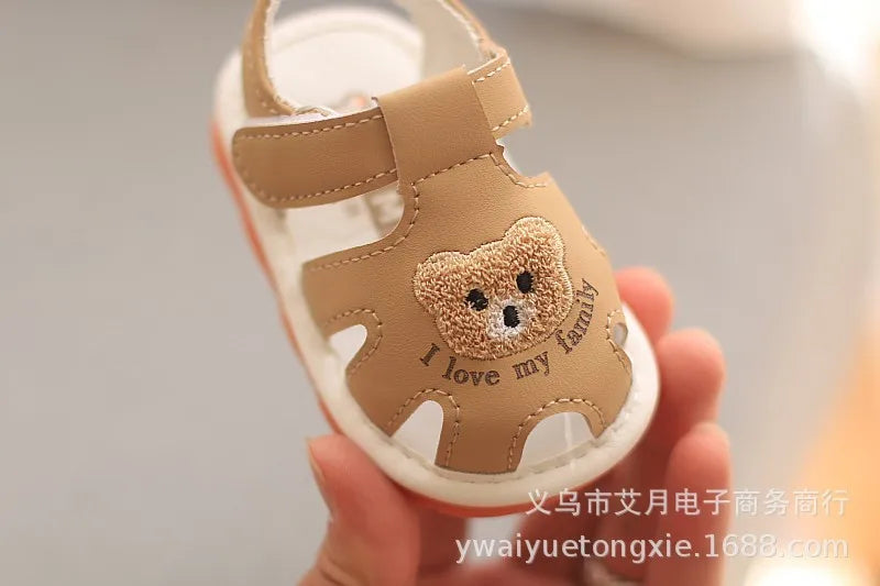 Baby Toddler Cartoon Sandals (0–2 Years)