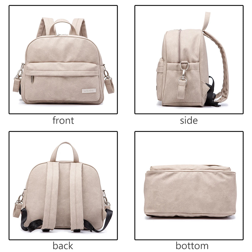 Waterproof Diaper Backpack for Newborns – Lightweight & Portable Mommy Bag