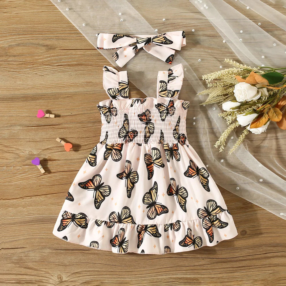 Baby Girl Butterfly Dress