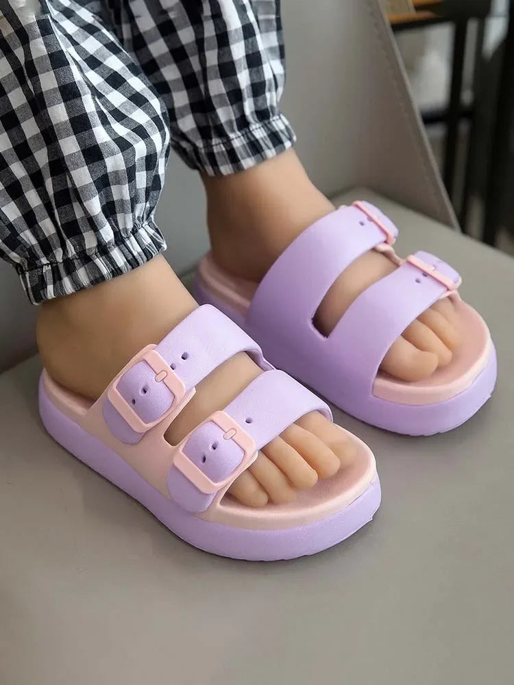 Kids’ Soft Sole Slippers – Comfortable Summer Shoes