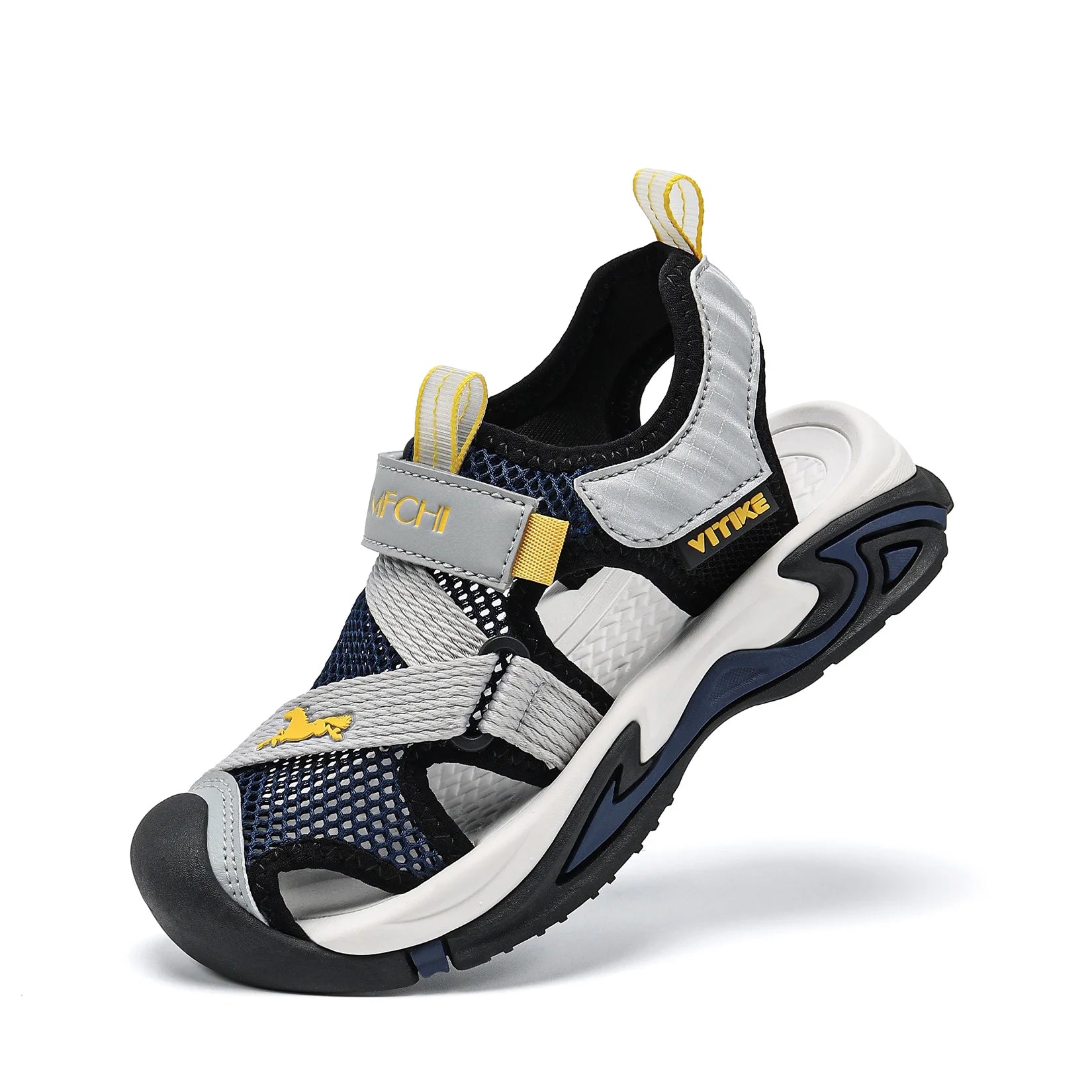 Kids’ Summer Closed-Toe Sandals – Safe Beach Shoes