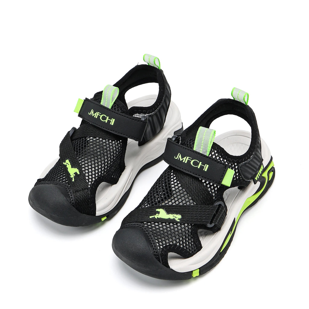 Kids’ Summer Closed-Toe Sandals – Safe Beach Shoes