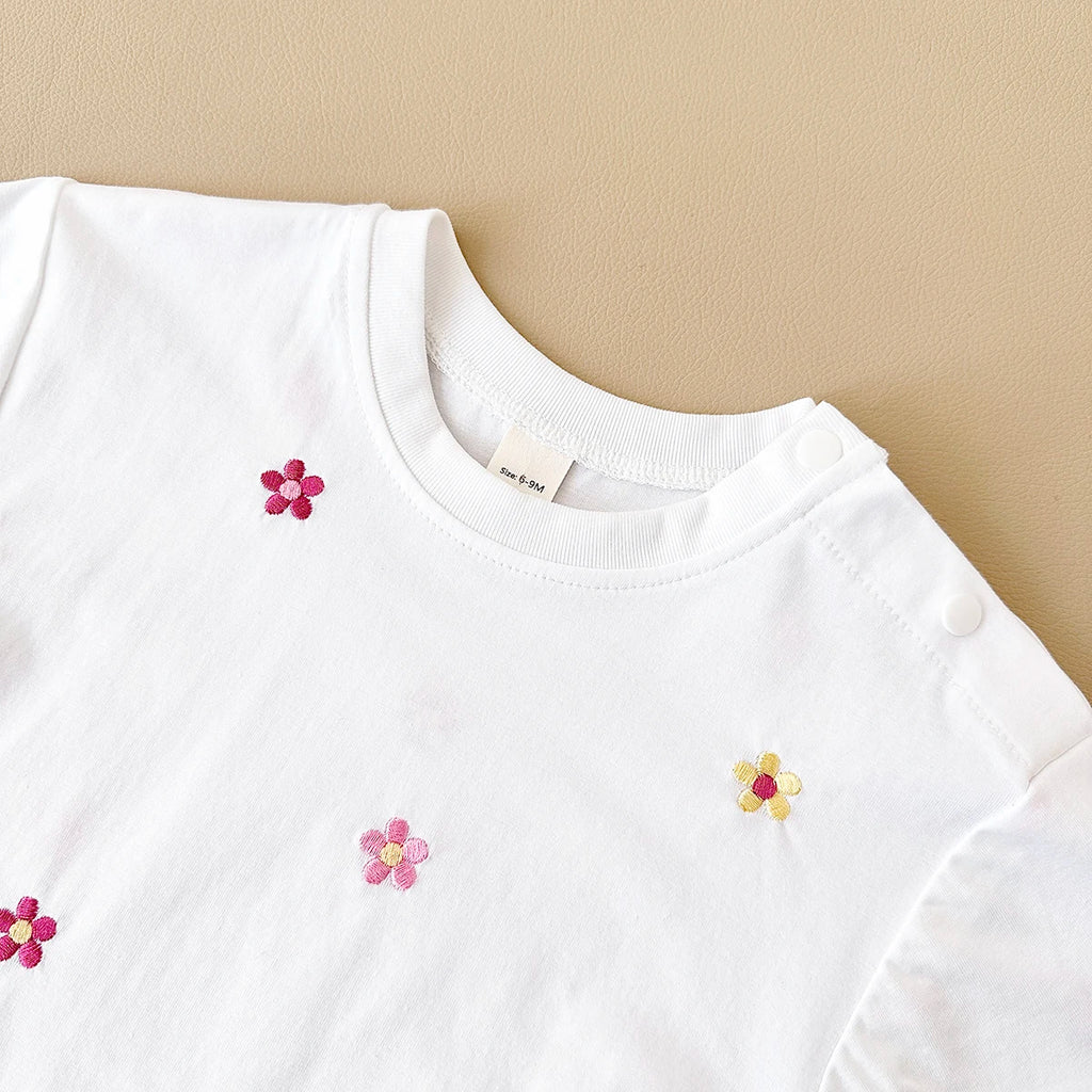 Jumpsuit Cotton Infant Bodysuit Girls  0-18M