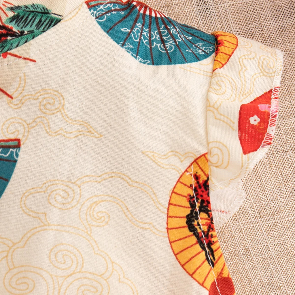 Baby Girl Red Qipao Dress (0–2Y)