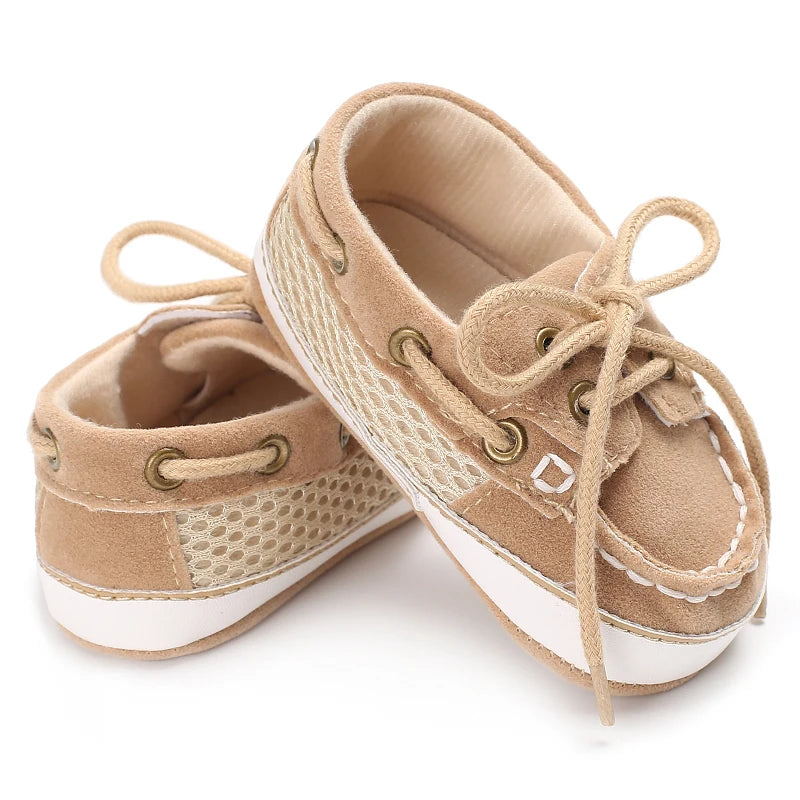 Baby Canvas Shoes – Soft Sole Casual Walking Sneakers