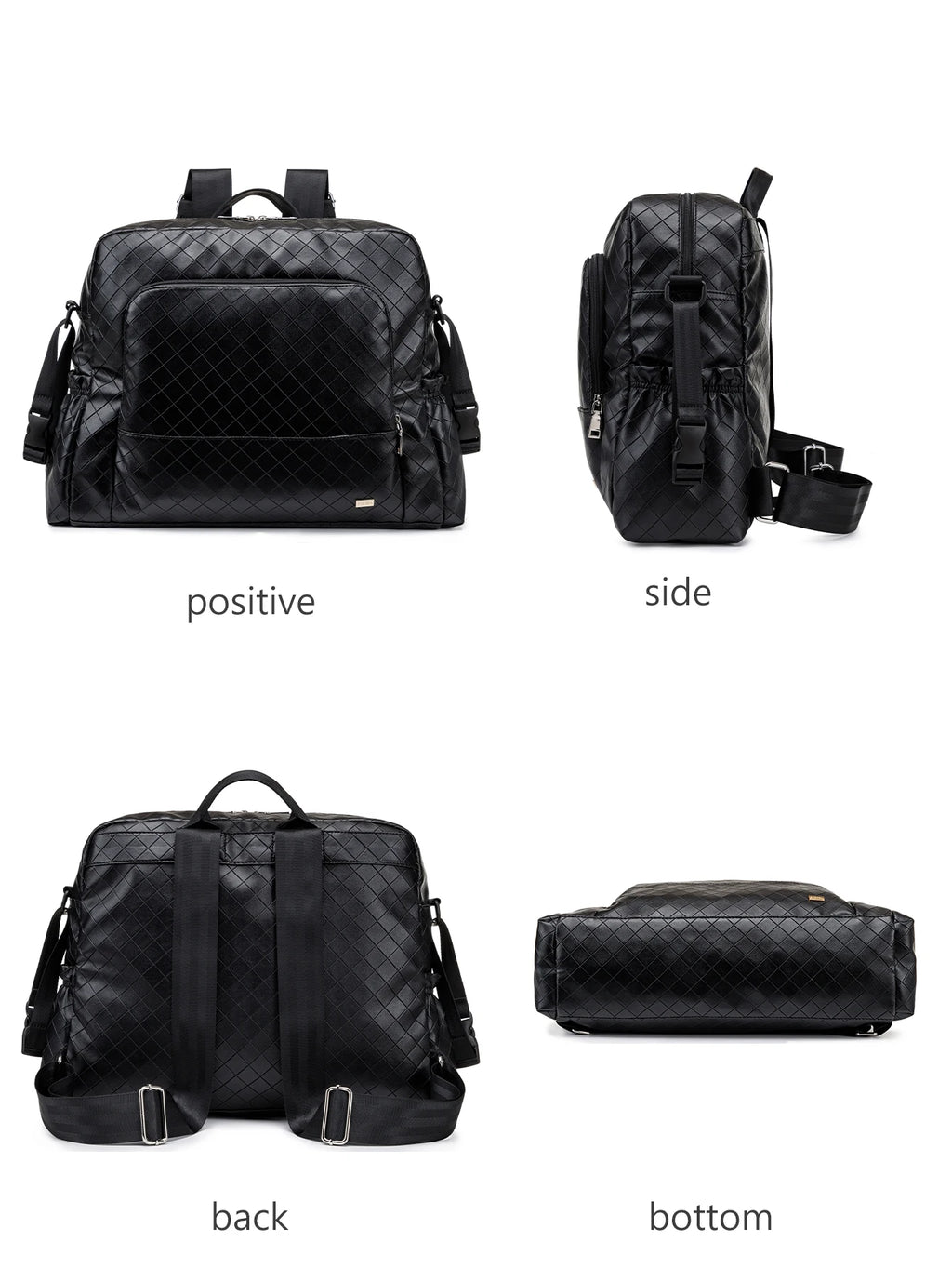 Soboba New Mommy Diaper Backpack – Large Capacity Multi-Functional Waterproof Bag for Quick Outings