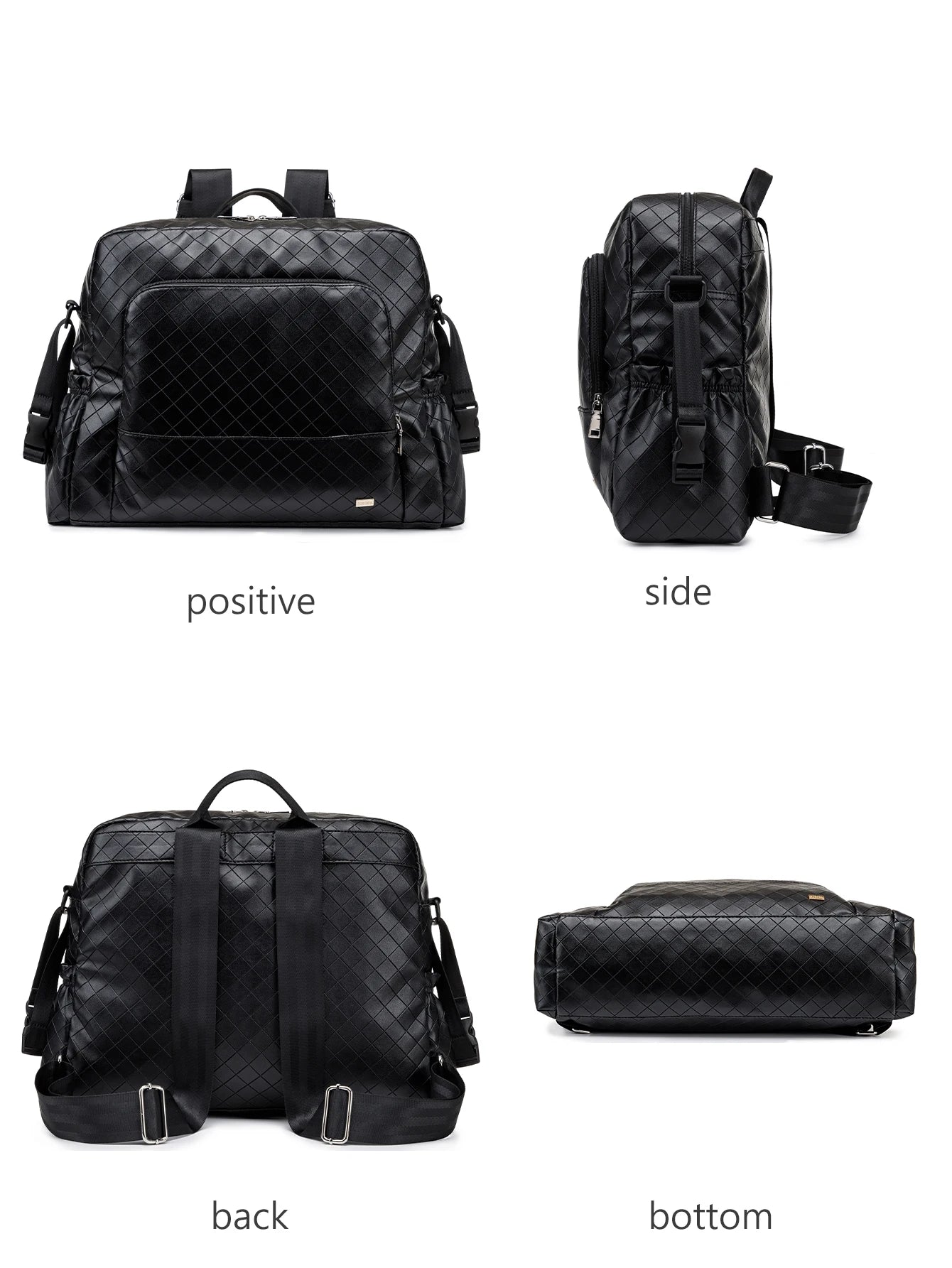 Soboba New Mommy Diaper Backpack – Large Capacity Multi-Functional Waterproof Bag for Quick Outings