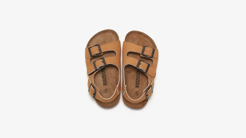 Kids Cork Sandals