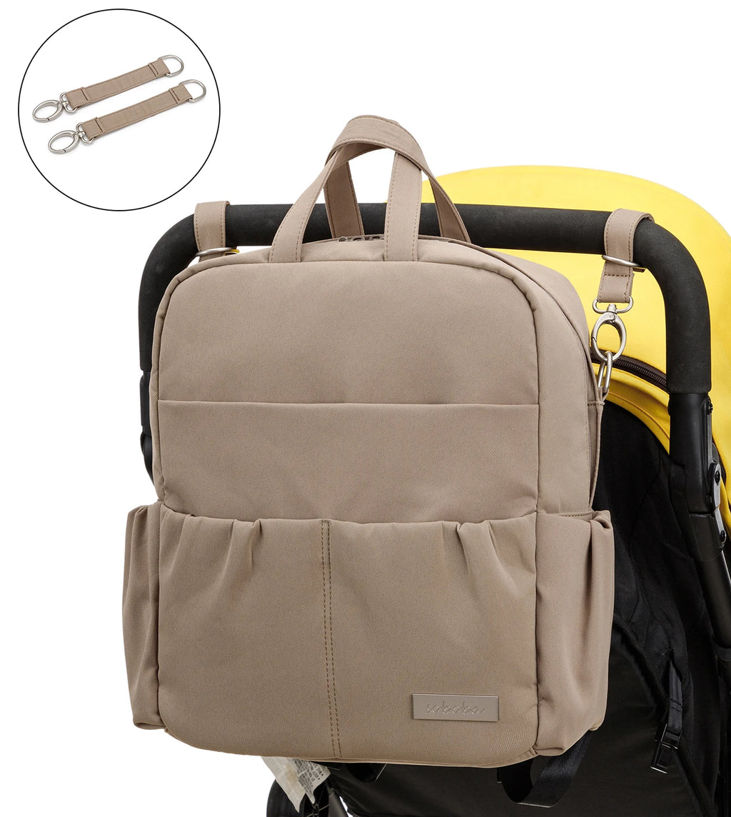 Soboba Waterproof Diaper Backpack – Large Capacity, Multi-Functional Mommy Bag for Travel & Outings