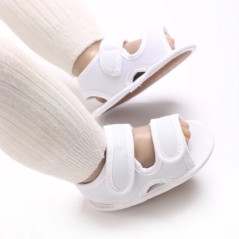 0-1 Year  Baby Boy and Baby Girl Casual Mesh Breathable Soft Soled Sandals