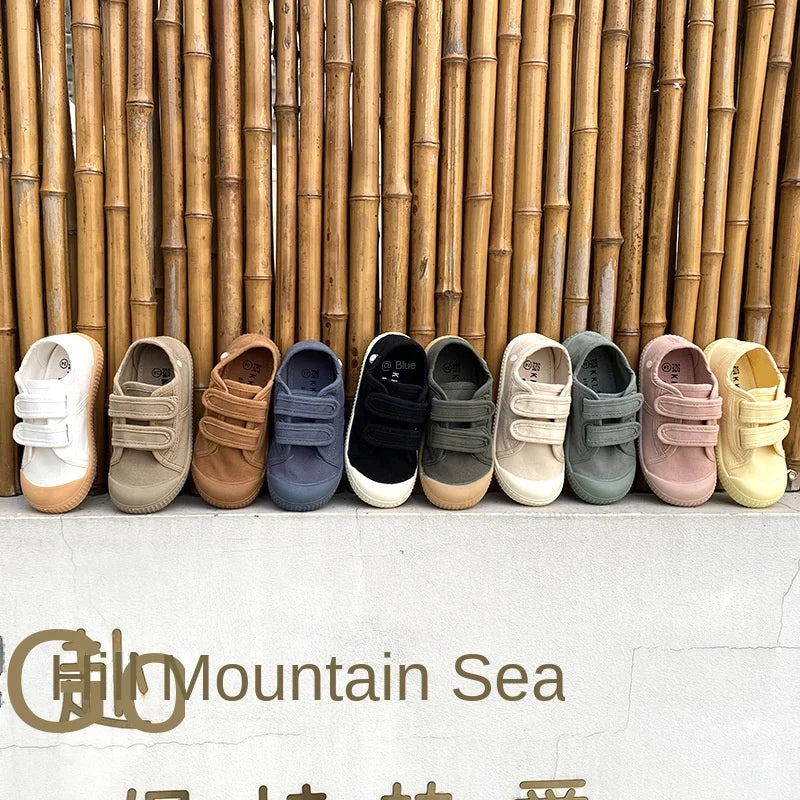 Toddler Kids Retro Canvas Sneakers