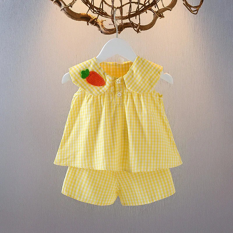 2pcs Girl Suit