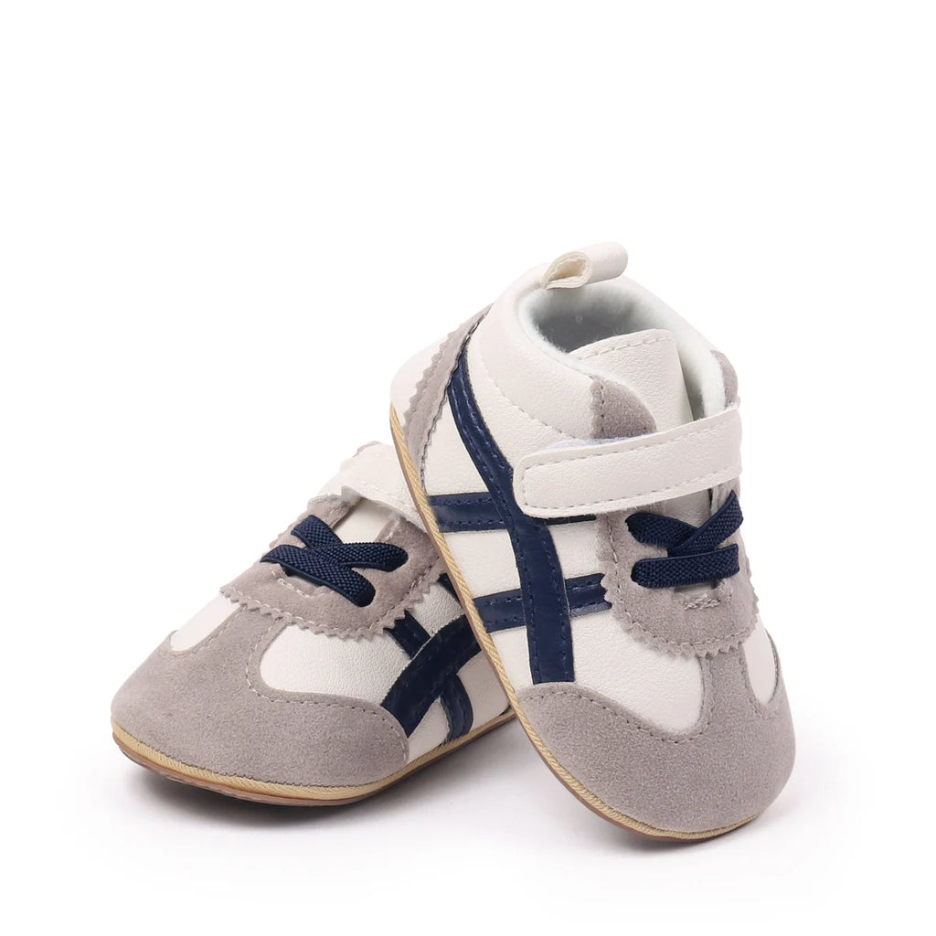 Baby First-Step Shoes (0–18M) – Spring/Autumn Casual Sneakers
