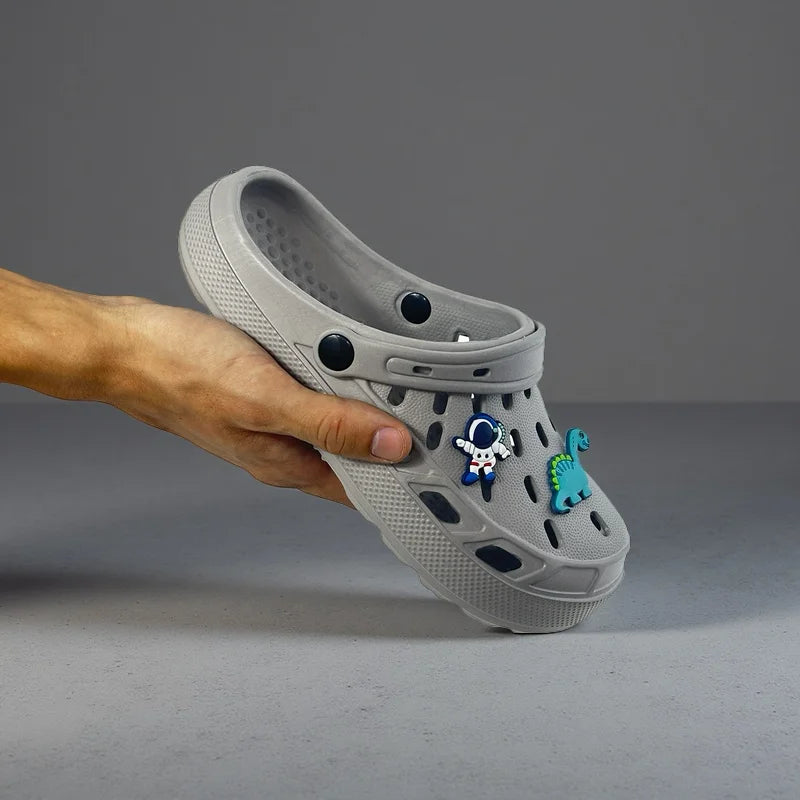 Kids Dinosaur Clogs – Lightweight Breathable Water Shoes