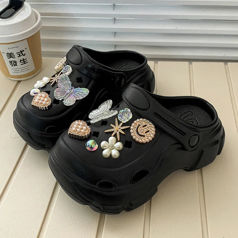 Kids Summer Princess Slippers – EVA Non-Slip Beach Shoes