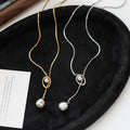 Baroque Pearl Long Necklace