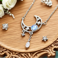 Pretty 925 Sterling Silver Moon