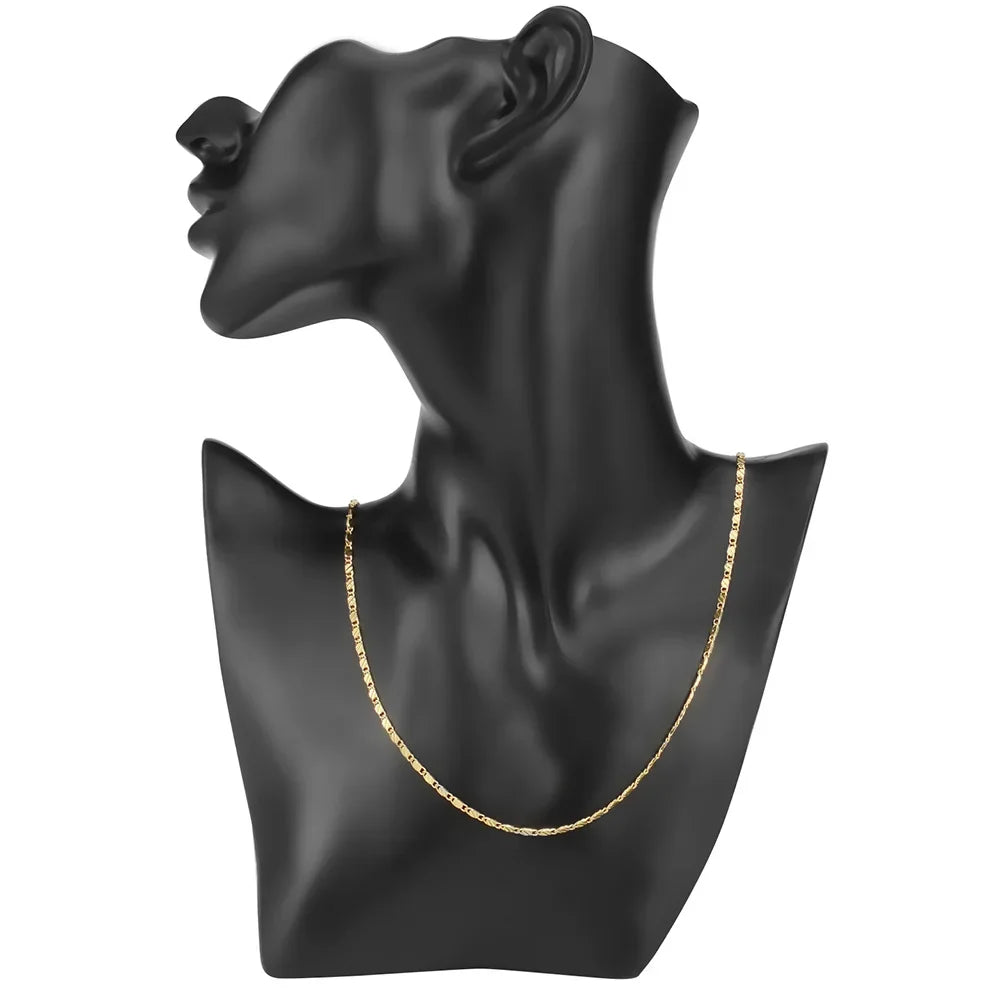 40 75cm 18K gold 925 Sterling