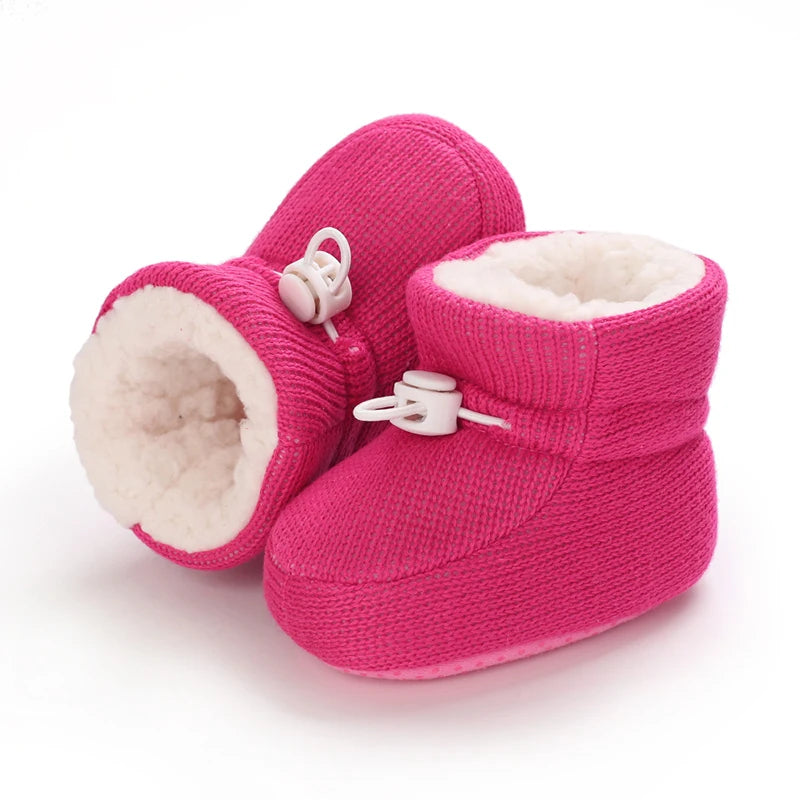 Winter Newborn Baby Cotton Booties