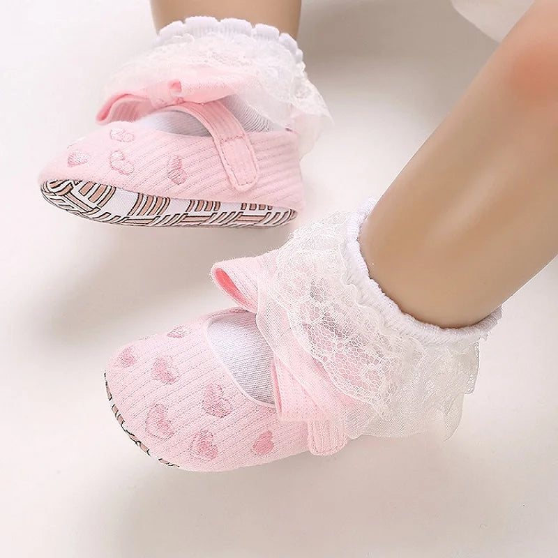 Infant Baby Girls Princess First Walkers Shoes