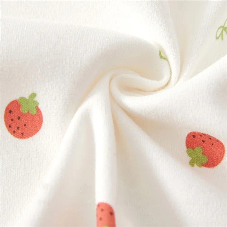 Baby Girl Romper – 100% Cotton (0–24M)